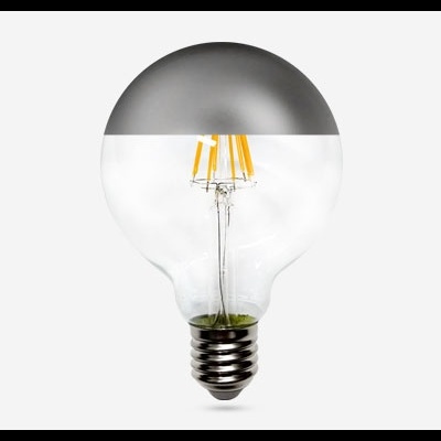 Lâmpada Led Filamentos G 5 Silver