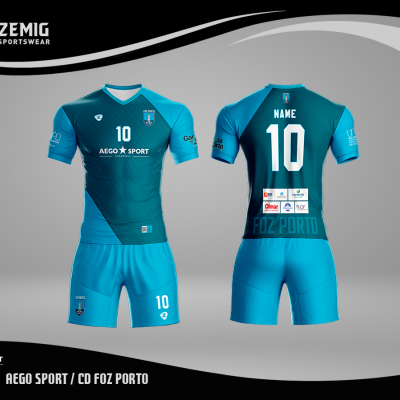 #149#kIT-ZM-1000#Conjunto sublimado (Camisola + Calção)