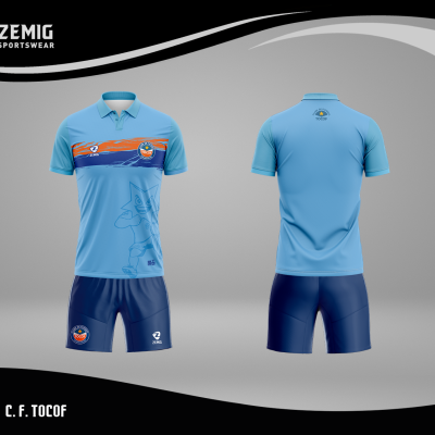 ZM-2013#Conjunto sublimado (Polo + Calção)