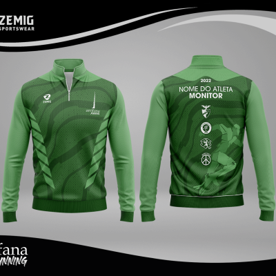 ZM-25004#Sweat de Fecho Sublimada