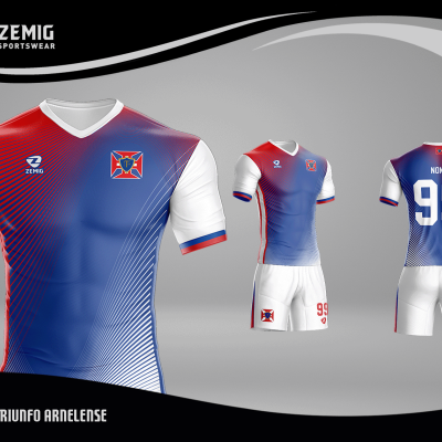 #108#kIT-ZM-1000#Conjunto sublimado (Camisola + Calção)