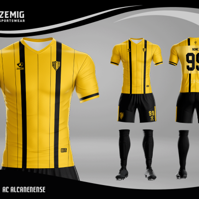 #136#kIT-ZM-1001#Conjunto sublimado (Camisola + Calção)