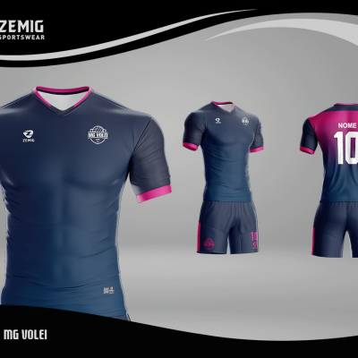 #157#kIT-ZM-1001#Camisola & Calção Sublimado