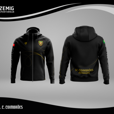 #106#ZM-21001#Casaco fato treino com capuz Sublimado