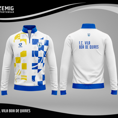 ZM-25007#Sweat de Fecho Sublimada