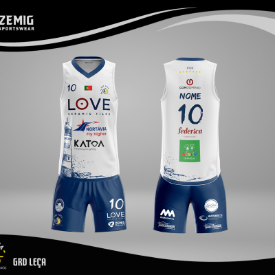 #103#ZM-1001#Camisola & Calção Sublimado  Andebol Praia