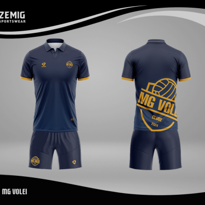 ZM-2003#Conjunto sublimado (Polo + Calção)