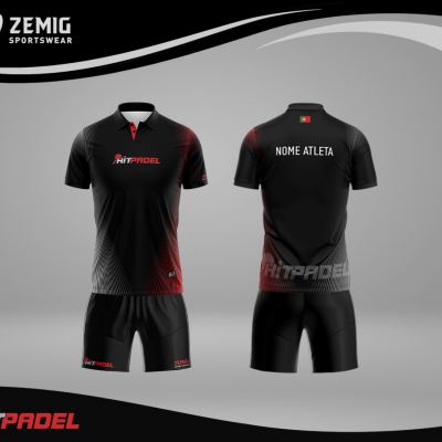 ZM-2009#Conjunto sublimado (Polo + Calção)