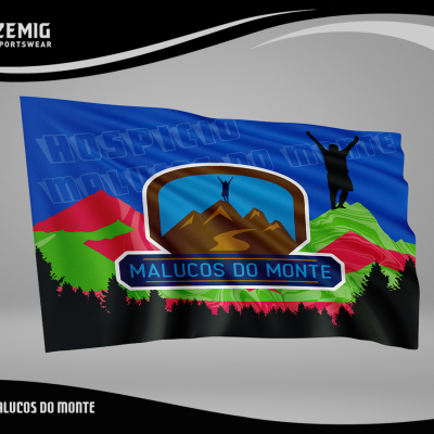 ZM-36004#Bandeira sublimado