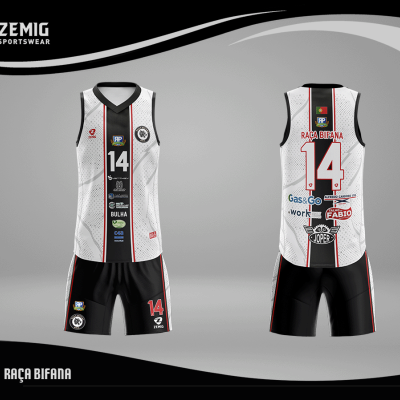 #113#kIT-ZM-1000#Conjunto sublimado (Camisola + Calção)