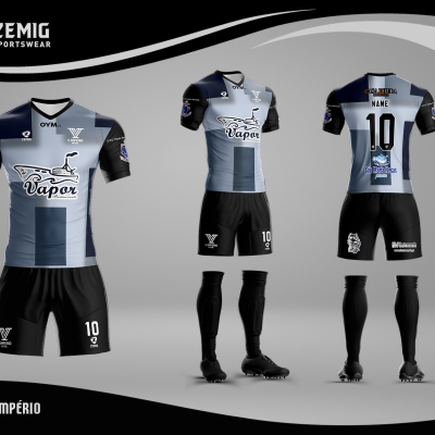 #173#kIT-ZM-5000#Conjunto sublimado (camisola + Calção + Meia Alta)