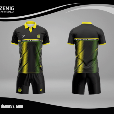 ZM-2005#Conjunto sublimado (Polo + Calção)