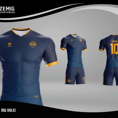 #157#kIT-ZM-1000#Camisola & Calção Sublimado