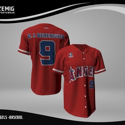 ZM-31005#Camisa Sublimado Baseball