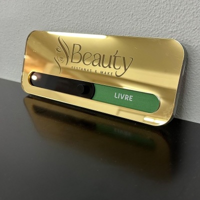 Placa Em Atendimento / Livre