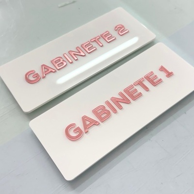 Placa de Porta Simples