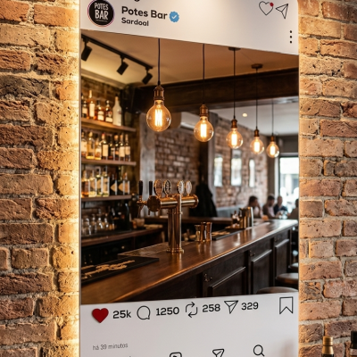 Placa Post Instagram ♥