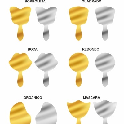 Mini Espelhos de Bolsa