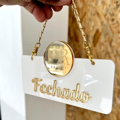 Placas Aberto / Fechado