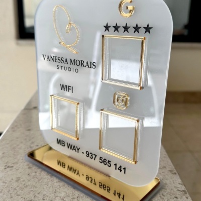 Placa QR Code Especial