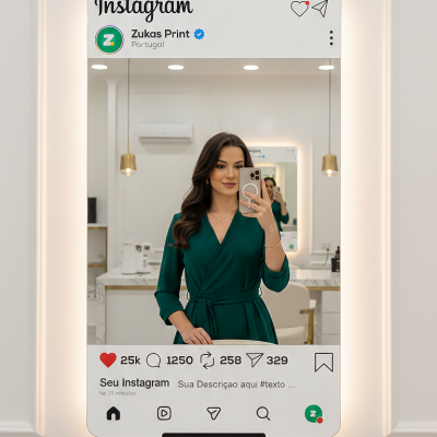 Placa Post Instagram ♥