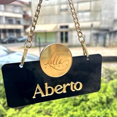 Placas Aberto / Fechado