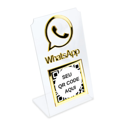 Placa QR Code Básica Placa QR Code Básica