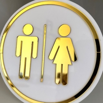 Placa Casa de Banho / WC