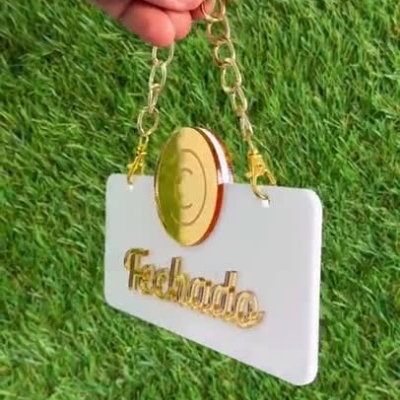 Placas Aberto / Fechado