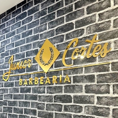 Letreiro de Acrílico Espelhado Letreiro de Acrílico Espelhado