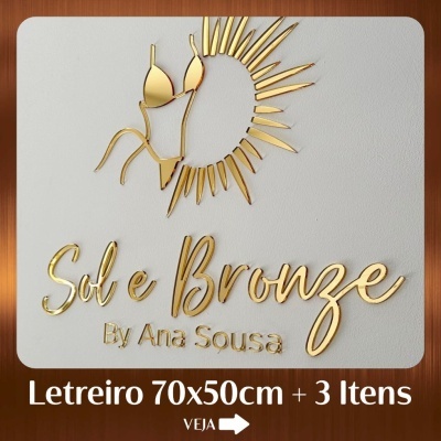 Kit Bronze - 3 Itens