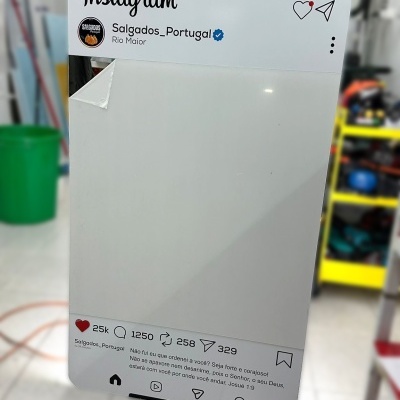 Placa Post Instagram ♥