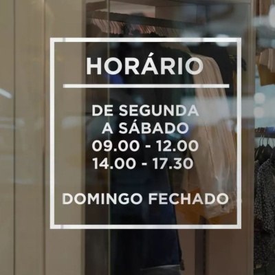 Horário de Funcionamento