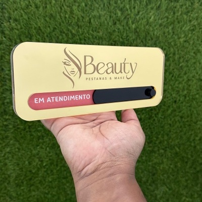 Placa Em Atendimento / Livre