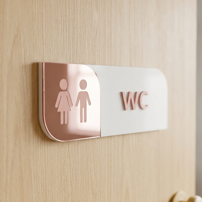 Placa de Porta Folha