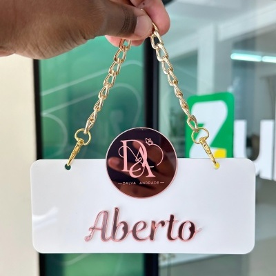 Placas Aberto / Fechado